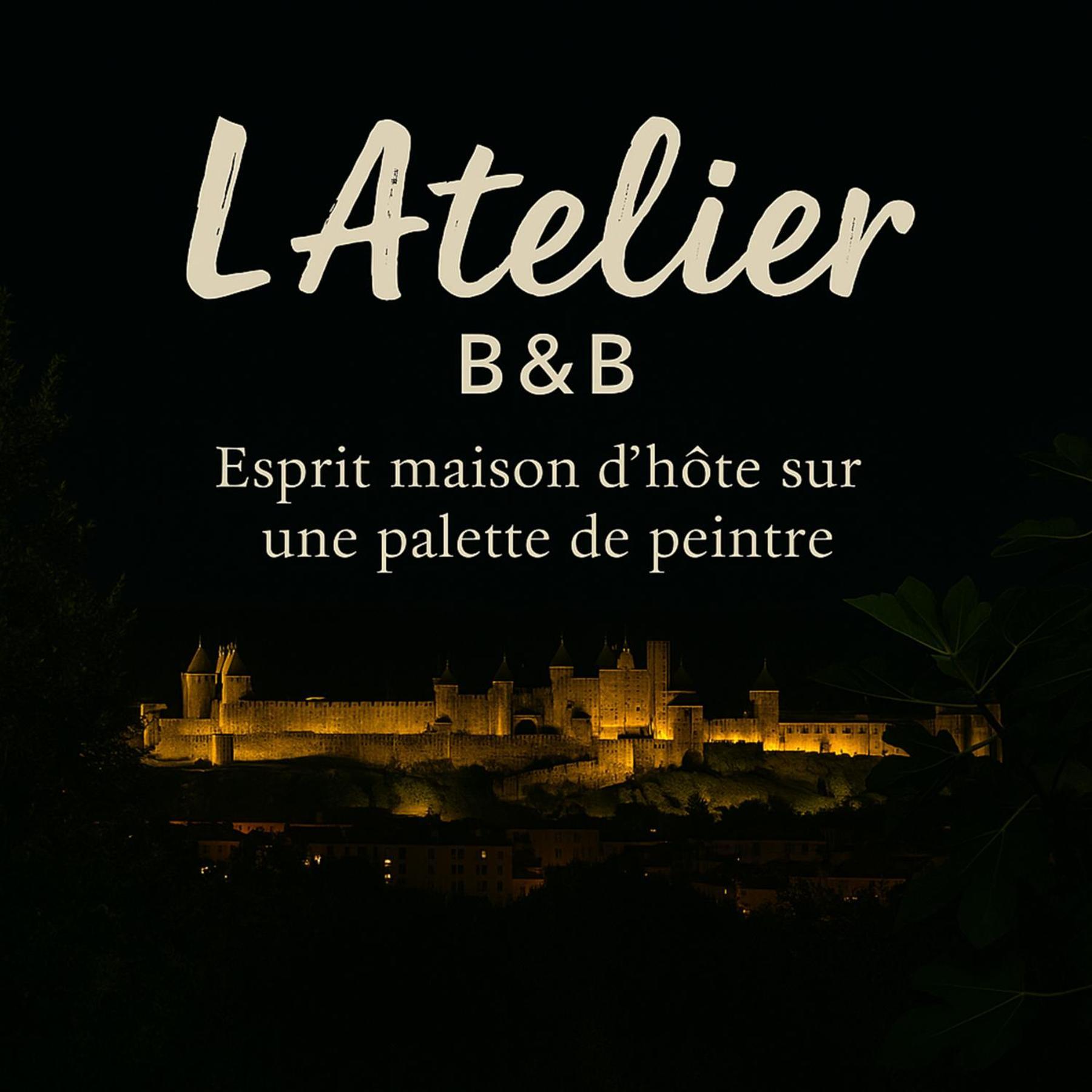 L'Atelier B&B, Amazing View & Spa Carcassonne Exterior foto